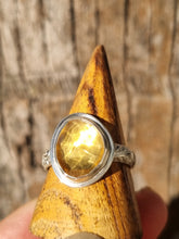 Load image into Gallery viewer, Sterling silver & Citrine Ring