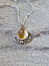 Load image into Gallery viewer, Citrine Sunray Pendant 2