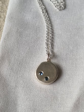 Load image into Gallery viewer, Stella Necklace with teal Sapphire #6