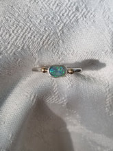 Load image into Gallery viewer, Solid Australian opal in silver & 9k gold