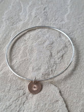 Load image into Gallery viewer, Charm Bangle ~ Heartspace Goldfilled