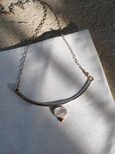 Load image into Gallery viewer, Cuff necklace in Moonstone