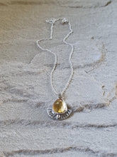 Load image into Gallery viewer, Citrine Sunray Pendant 2