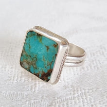 Load image into Gallery viewer, Turquoise Silver925 Handmade Ring
