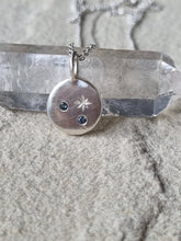 Load image into Gallery viewer, Stella Necklace with Australian Sapphire #2
