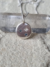 Load image into Gallery viewer, Stella Necklace with Australian Sapphire #2
