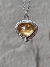 Load image into Gallery viewer, Citrine Sunray Pendant
