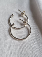 Load image into Gallery viewer, Hammered Hoops~ Medium
