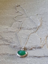 Load image into Gallery viewer, Chrysoprase Pendant 2
