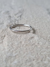 Load image into Gallery viewer, Stacking ring~ Hammered
