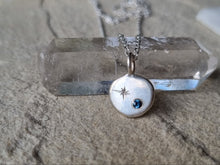 Load image into Gallery viewer, Stella Necklace with teal Sapphire #5
