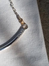 Load image into Gallery viewer, Cuff necklace in Moonstone
