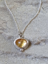 Load image into Gallery viewer, Citrine Sunray Pendant
