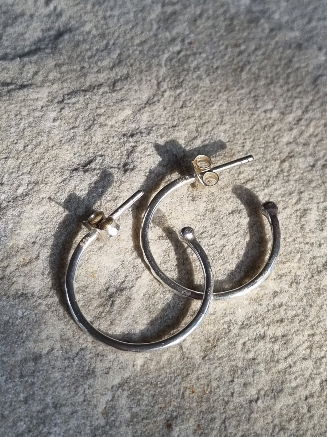 Hammered Hoops~ Medium