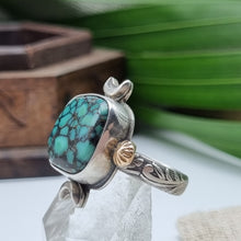 Load image into Gallery viewer, Turquoise Sun Moon Ring
