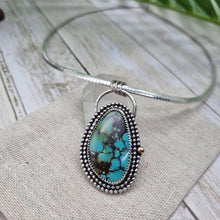 Load image into Gallery viewer, Turquoise Seeds Pendant
